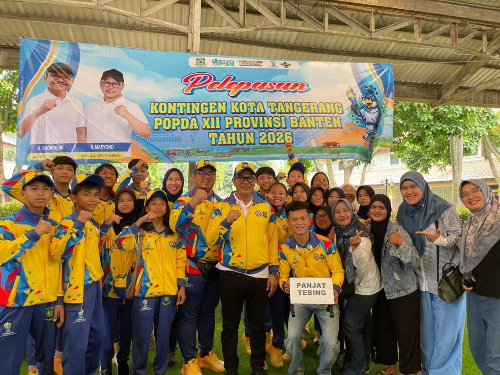 Pelepasan Kontingen Panjat Tebing Kota Tangerang Menuju POPDA XII Banten 2026